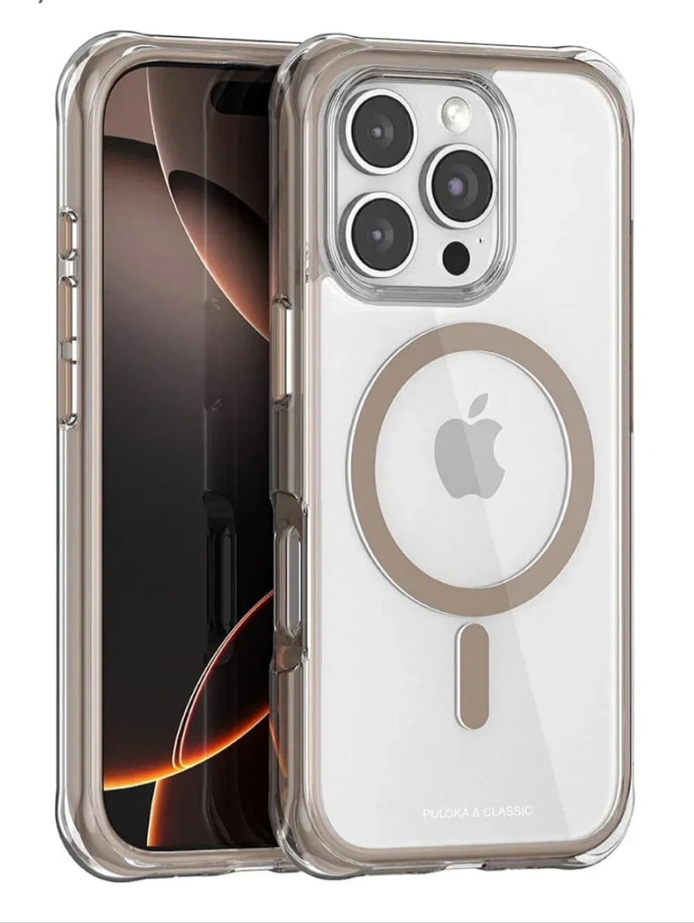 Puloka Solemn Case for iPhone 16 Pro Max - MagSafe Compatible, Black New in Box